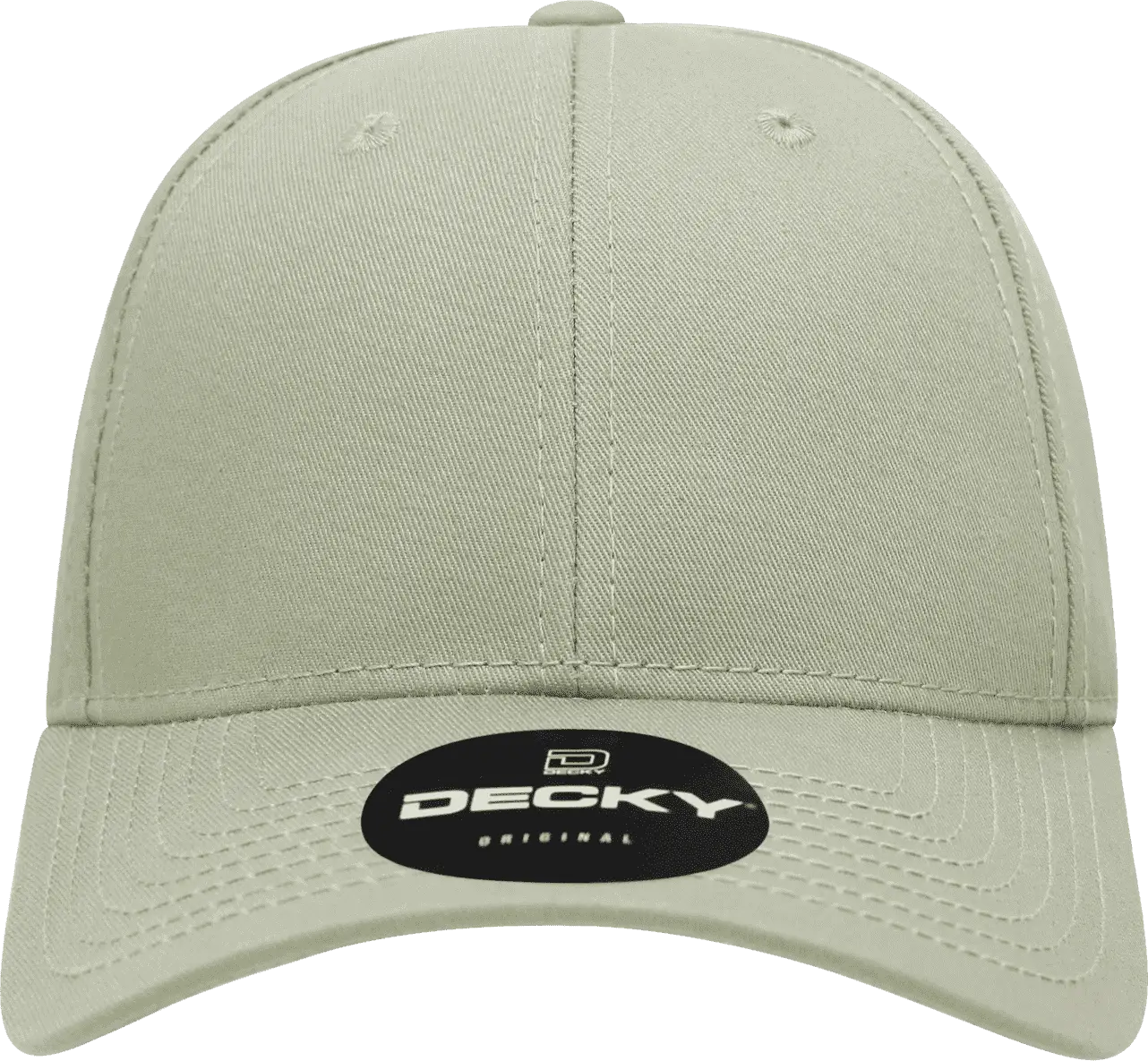 Decky 209 Structured Cotton Baseball Cap - Stone - Ivory / one Size Fits Most
