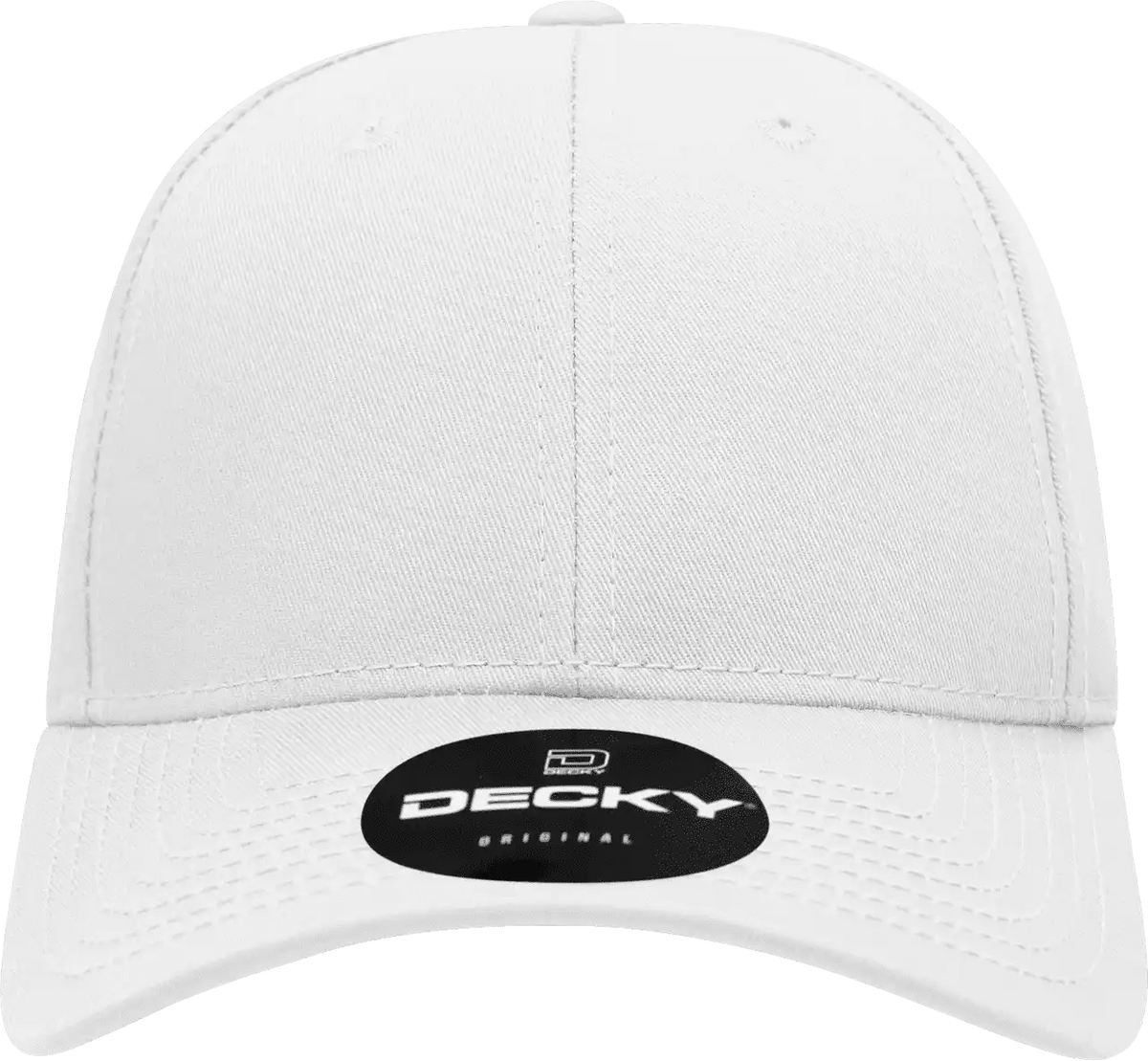 Decky 209 Structured Cotton Baseball Cap - White - one Size Fits Most