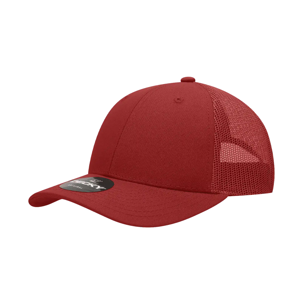 Decky 214 Low Crown Mesh Golf Cap - Cardinal Cardina - one Size Fits Most