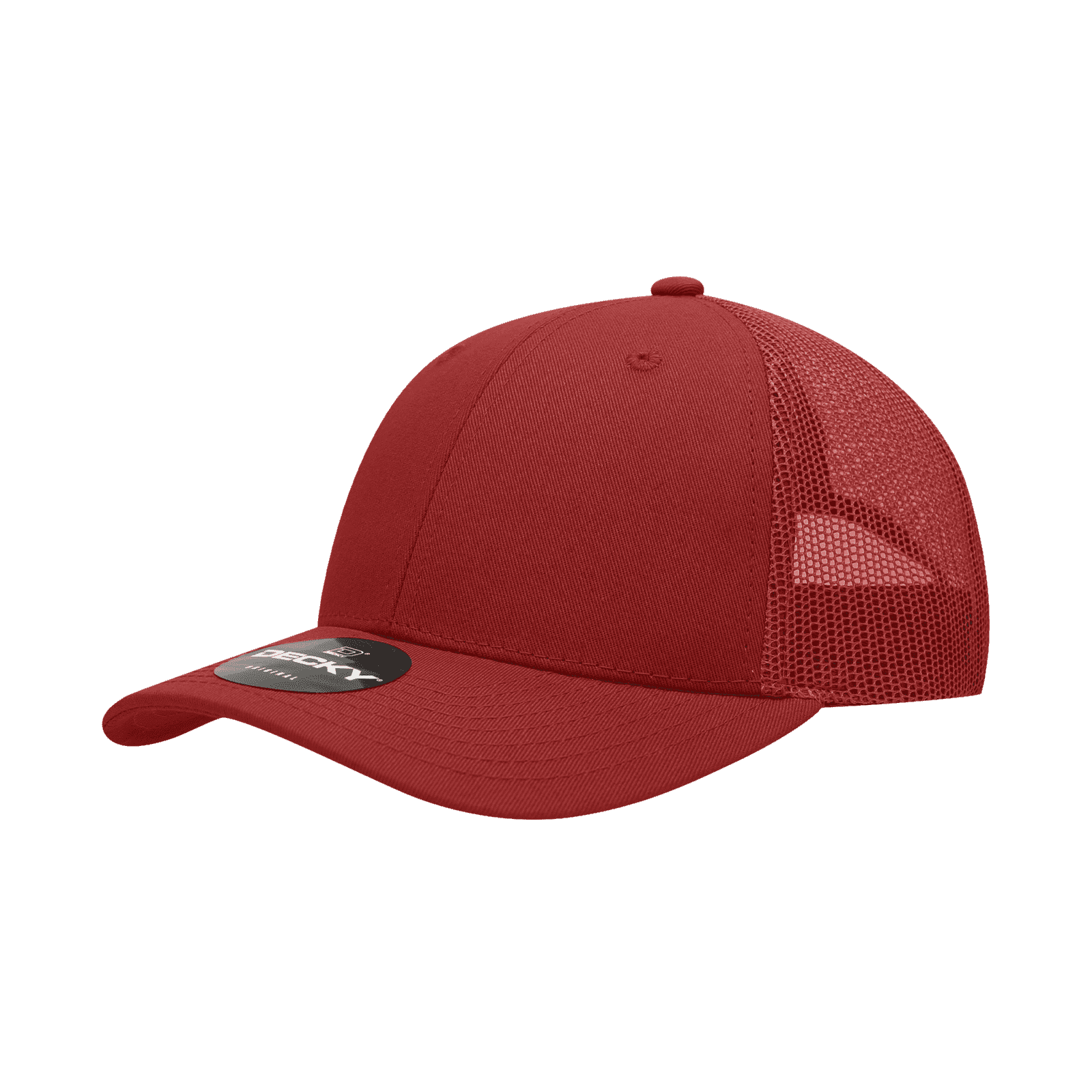 Decky 214 Low Crown Mesh Golf Cap - Cardinal Cardina - one Size Fits Most