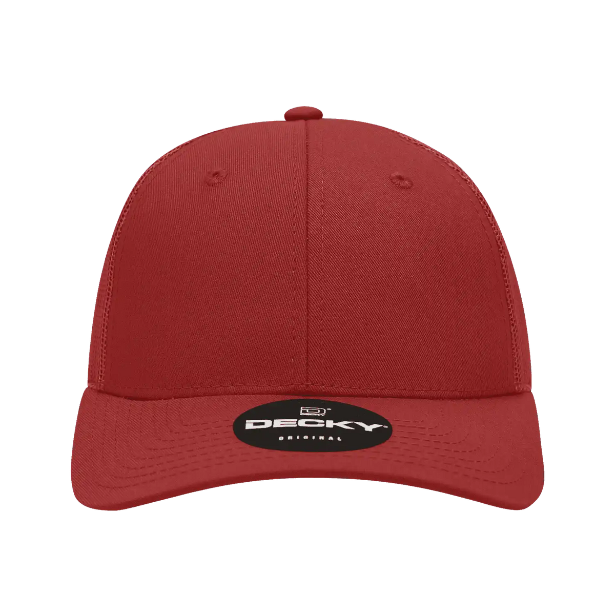 Decky 214 Low Crown Mesh Golf Cap - Cardinal Cardina - one Size Fits Most