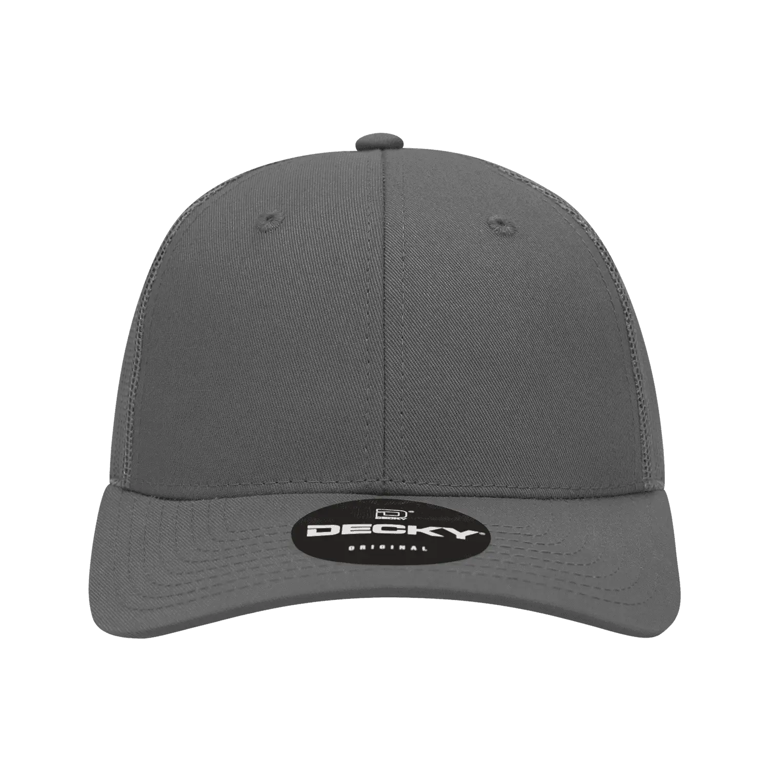 Decky 214 Low Crown Mesh Golf Cap - Charcoal