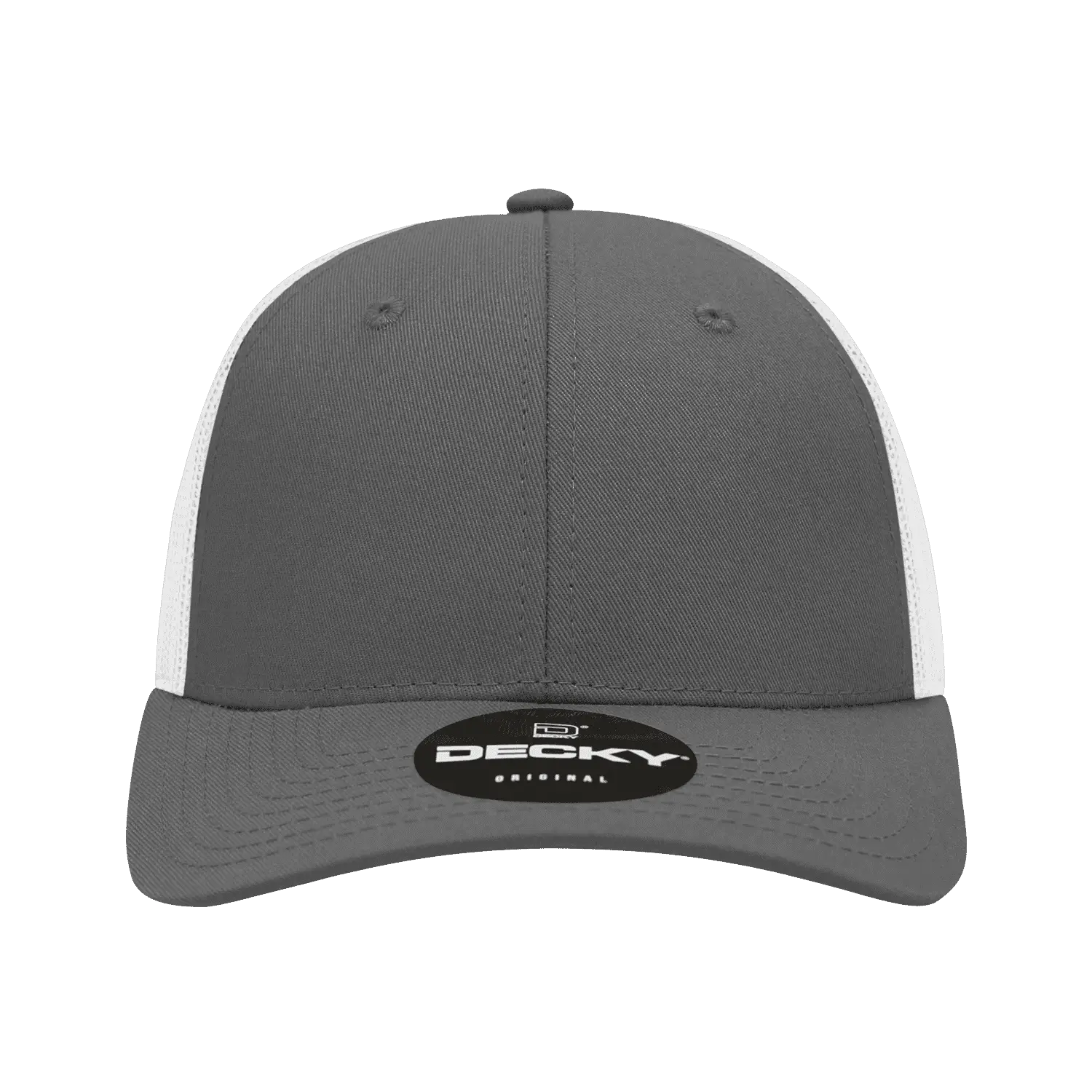Decky 214 Low Crown Mesh Golf Cap - Charcoal White - Dark Gray / one Size Fits Most