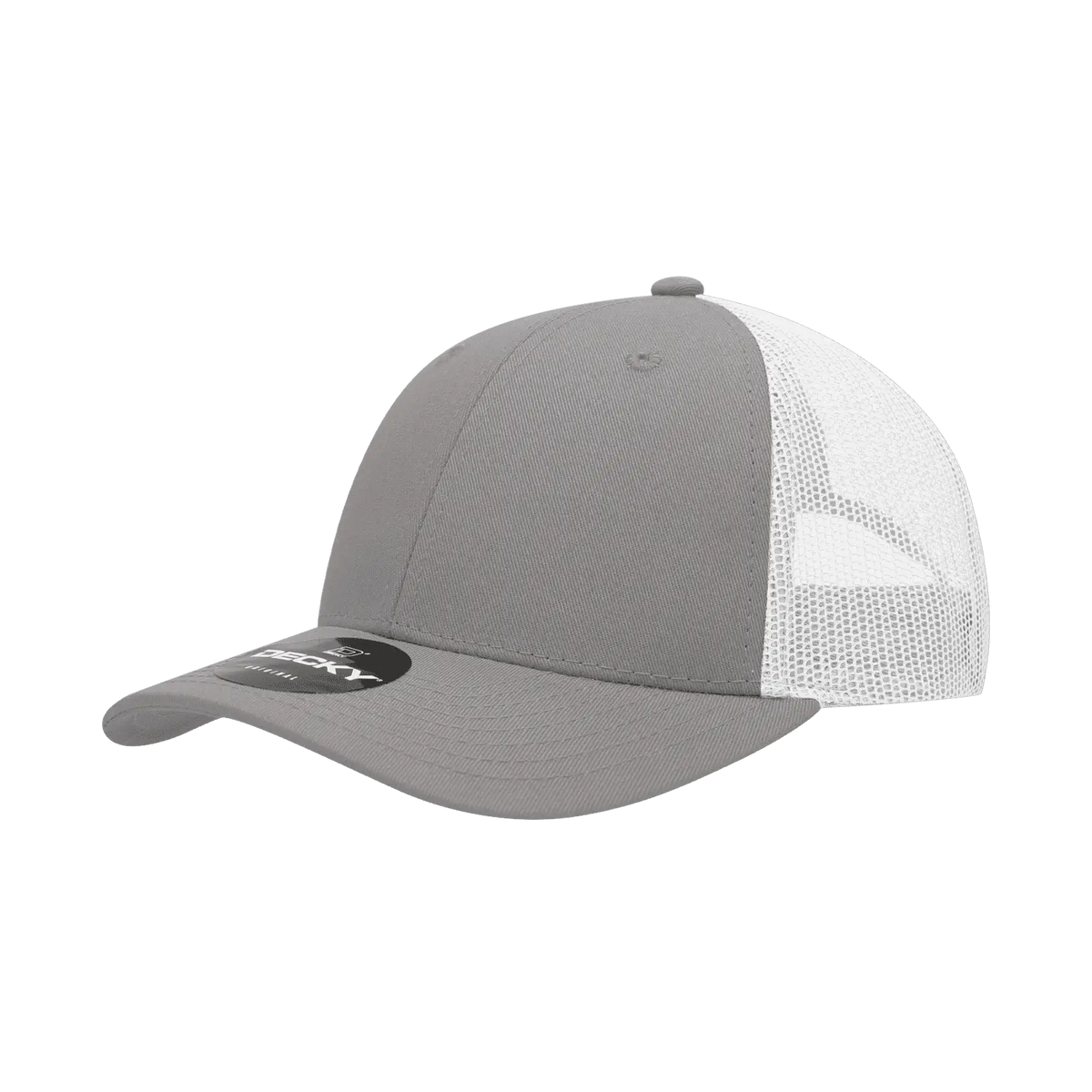 Decky 214 Low Crown Mesh Golf Cap - Gray White - one Size Fits Most