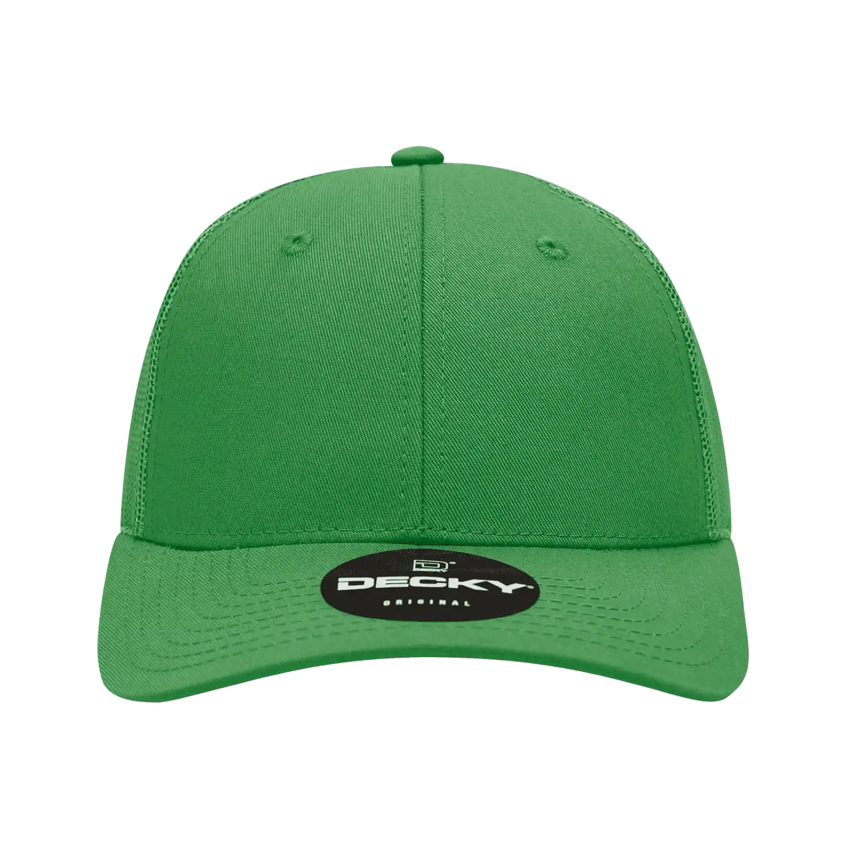 Decky 214 Low Crown Mesh Golf Cap - Kelly - one Size Fits Most