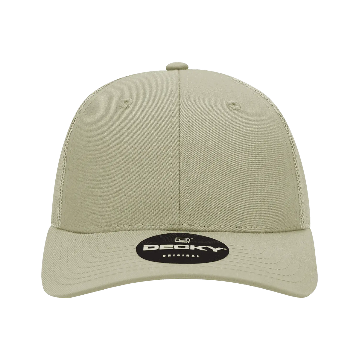 Decky 214 Low Crown Mesh Golf Cap - Khaki