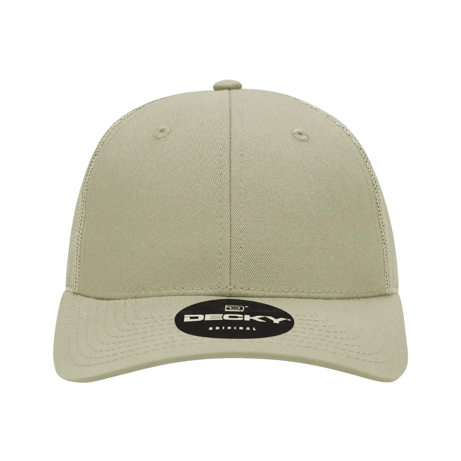 Decky 214 Low Crown Mesh Golf Cap - Khaki