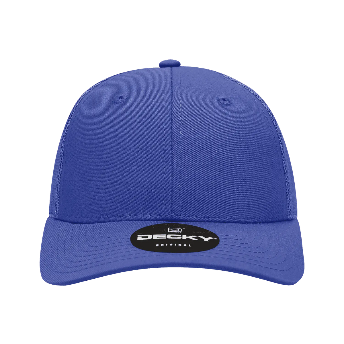 Decky 214 Low Crown Mesh Golf Cap - Royal