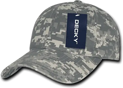 Decky 216 Relaxed Cotton Camo Cap - Army Digicam