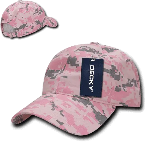 Decky 216 Relaxed Cotton Camo Cap - Pkd