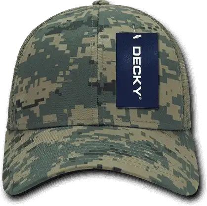 Decky 218 Structured Camo Trucker Cap Mcu / one Size Fits Most