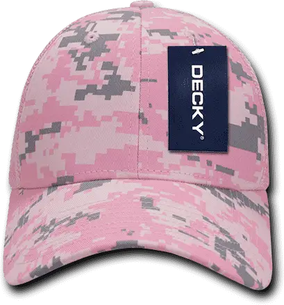 Decky 218 Structured Camo Trucker Cap - Pkd