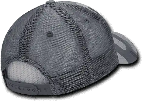 Decky 218 Structured Camo Trucker Cap Urban / one Size Fits Most