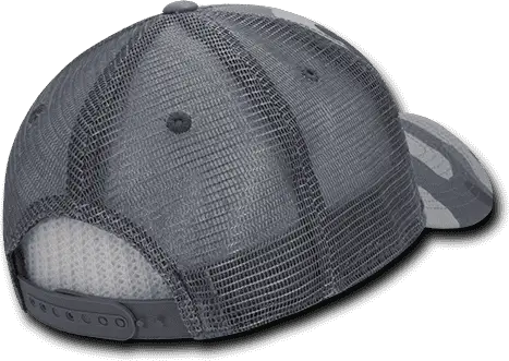Decky 218 Structured Camo Trucker Cap - Urban - one Size Fits Most