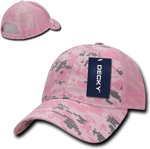 Decky 225 Relaxed Camo Trucker Cap - Pkd