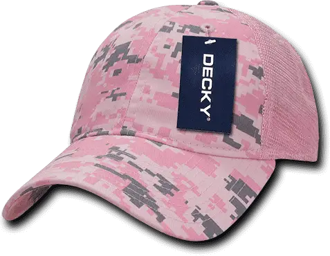 Decky 225 Relaxed Camo Trucker Cap - Pkd