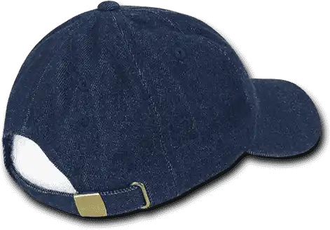 Decky 235 Relaxed Heavy Duty Denim Cap Dark Blue Navy / one Size Fits Most
