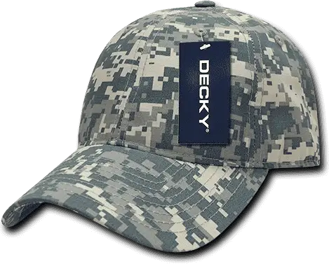 Decky 239 Low Crown Relaxed Ripstop Cap - Army Digicam - one Size Fits Most