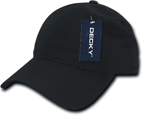 Decky 239 Low Crown Relaxed Ripstop Cap - Black - one Size Fits Most