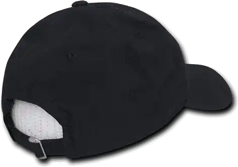 Decky 239 Low Crown Relaxed Ripstop Cap - Black - one Size Fits Most