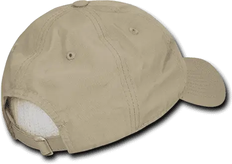 Decky 239 Low Crown Relaxed Ripstop Cap - Khaki