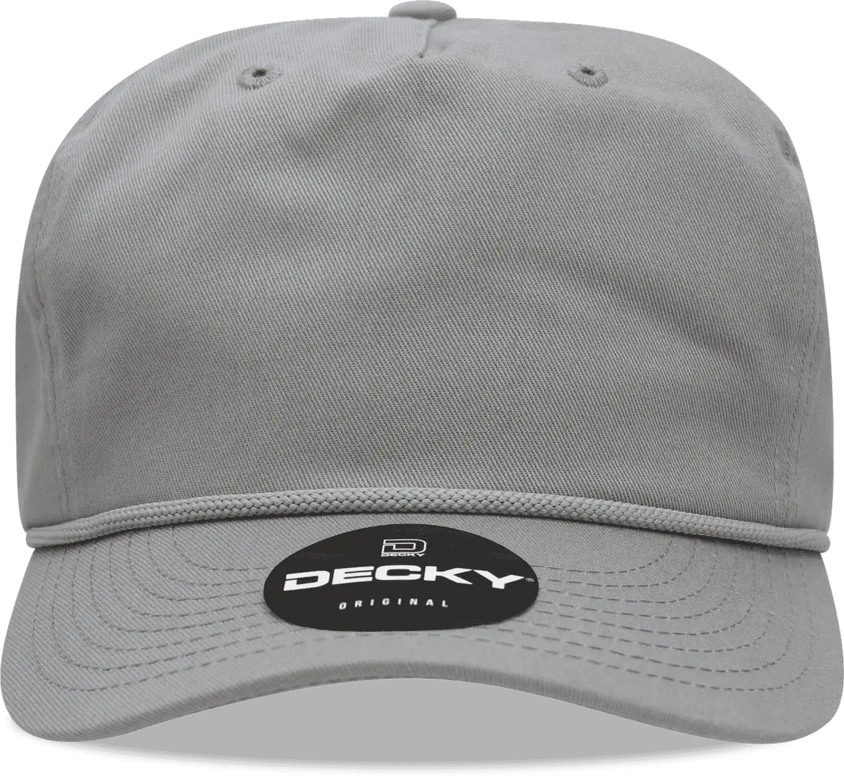 Decky 252 Classic 5 Panel with Rope - Gray