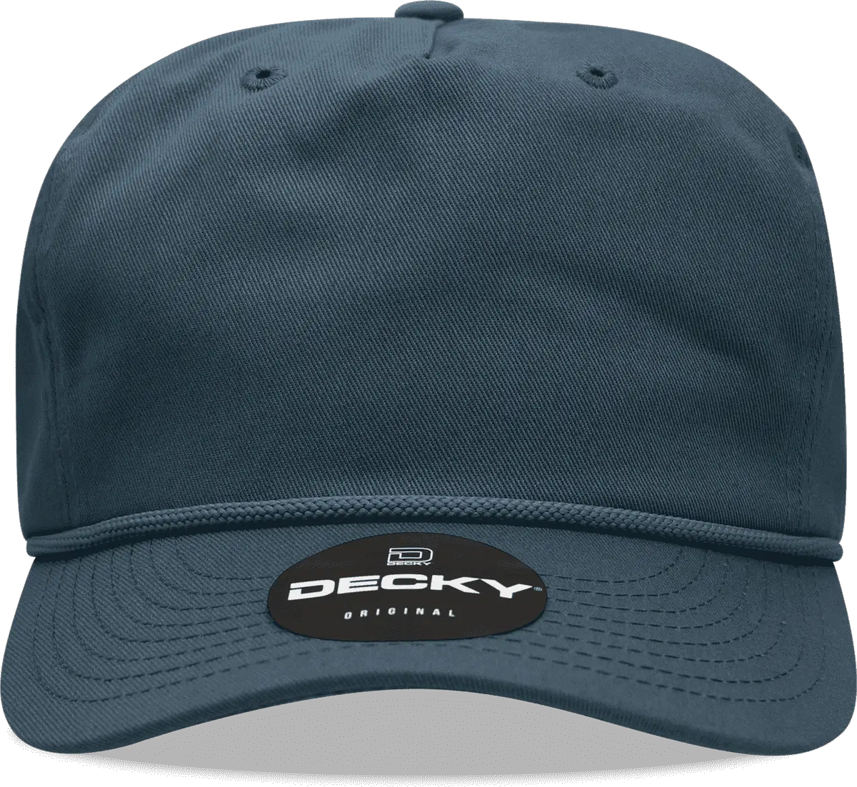 Decky 252 Classic 5 Panel with Rope - Navy