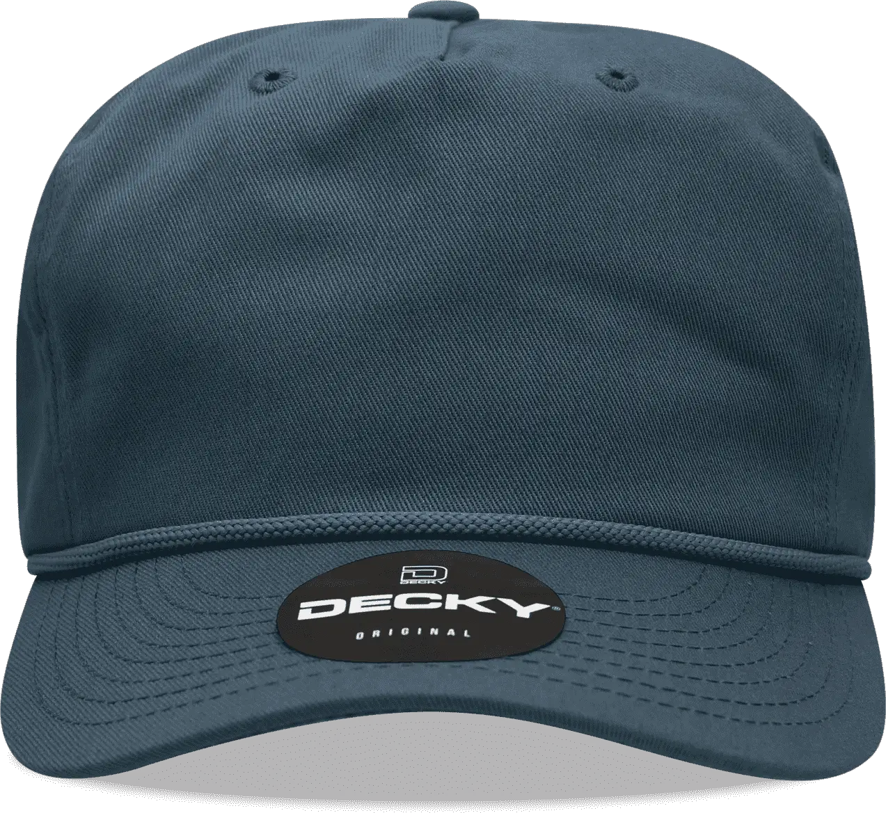 Decky 252 Classic 5 Panel with Rope - Navy