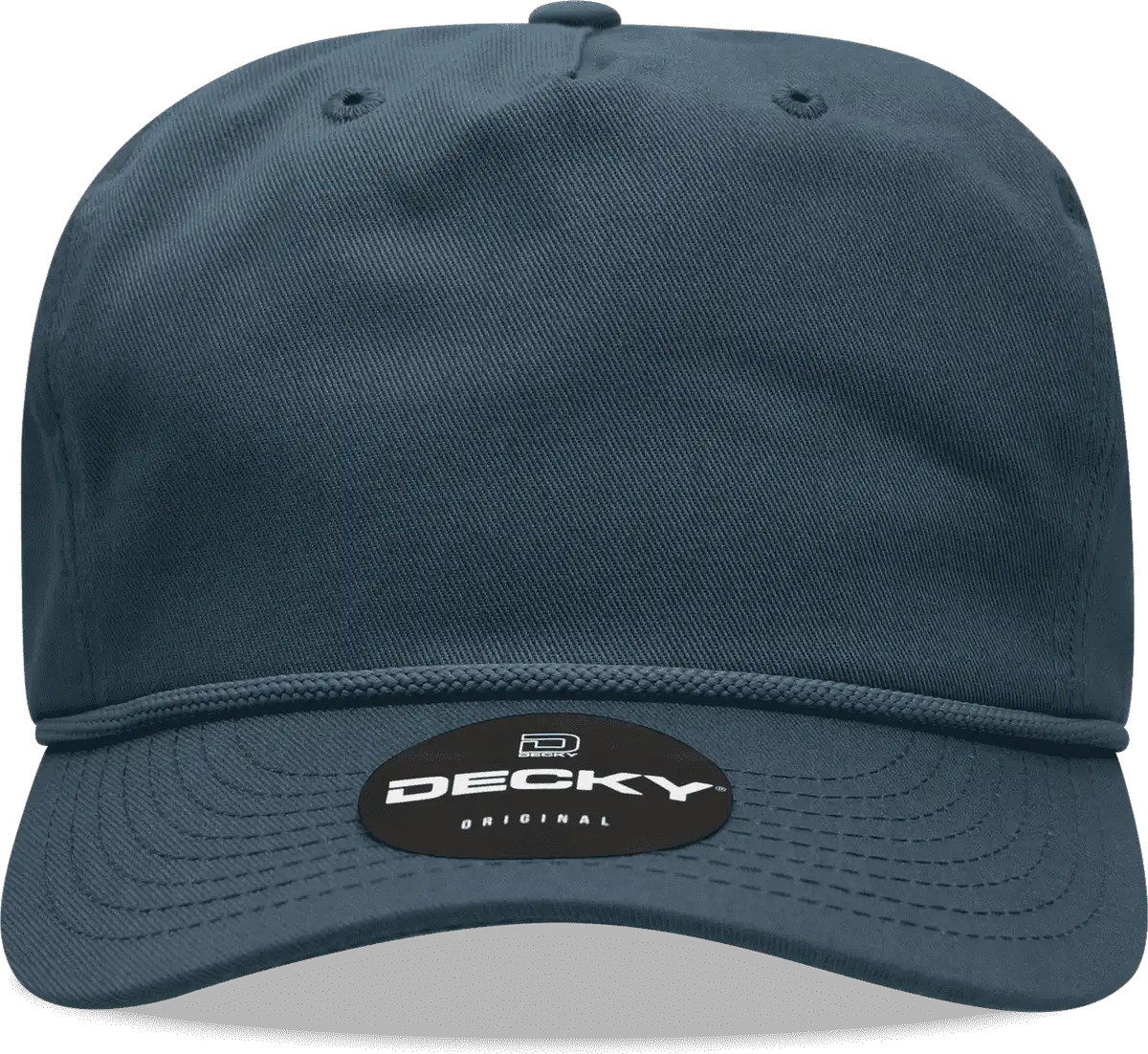 Decky 252 Classic 5 Panel with Rope - Navy - one Size Fits Most