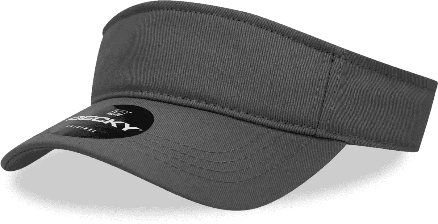 Decky 3001 Sports Visor - Charcoal