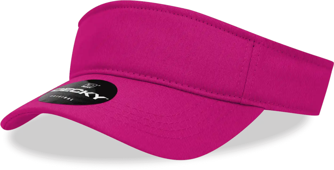 Decky 3001 Sports Visor - Hot Pink - one Size Fits Most