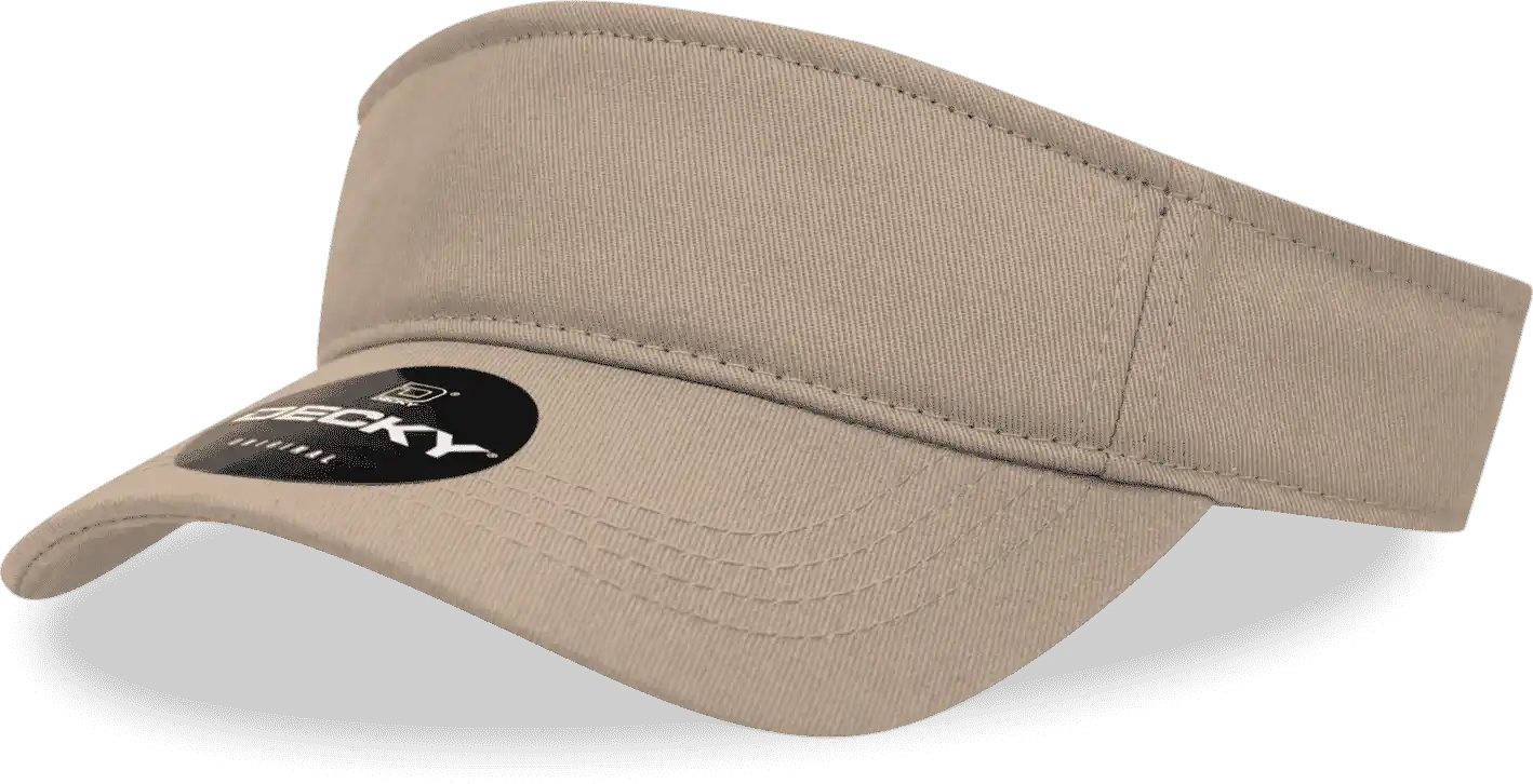 Decky 3001 Sports Visor Khaki / one Size Fits Most