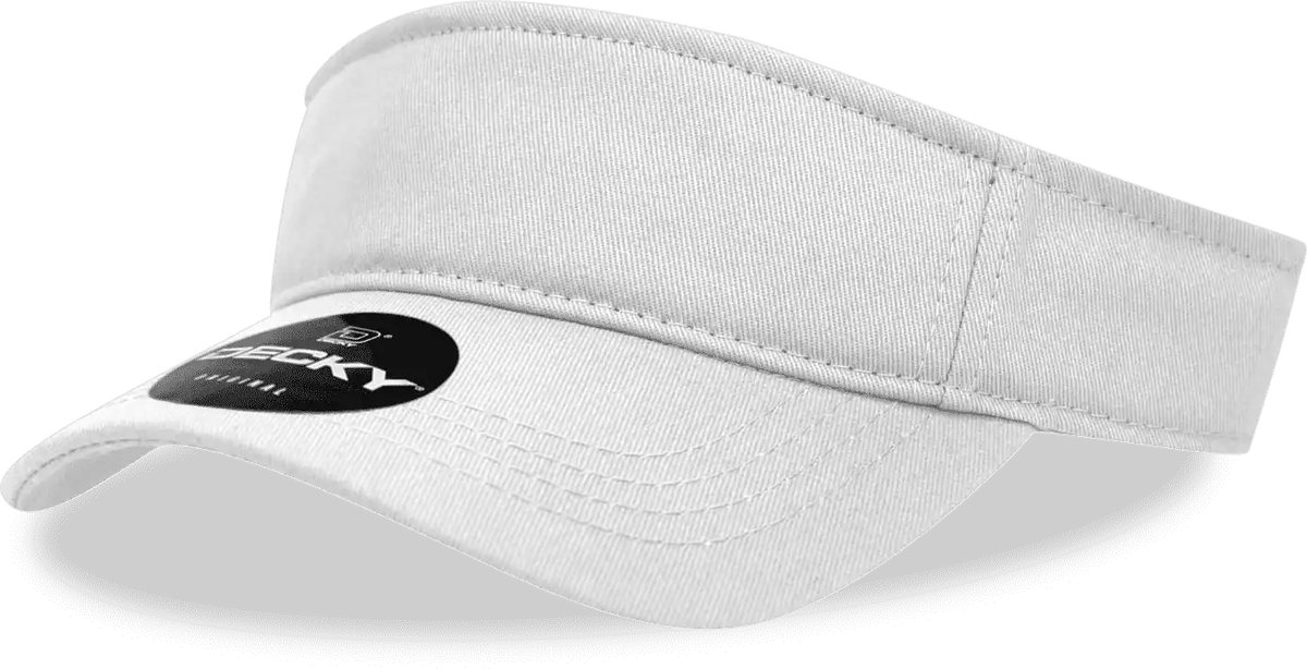 Decky 3001 Sports Visor White / one Size Fits Most