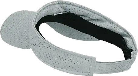 Decky 3014 Mesh Jersey Visor - Gray - one Size Fits Most