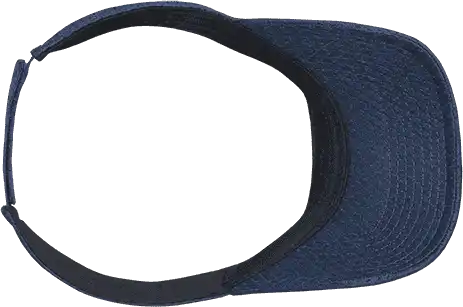 Decky 3014 Mesh Jersey Visor - Navy - one Size Fits Most