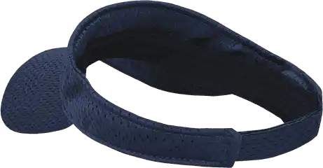 Decky 3014 Mesh Jersey Visor - Navy - one Size Fits Most