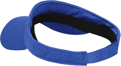 Decky 3014 Mesh Jersey Visor - Royal - one Size Fits Most