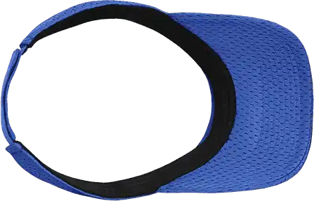 Decky 3014 Mesh Jersey Visor - Royal - one Size Fits Most