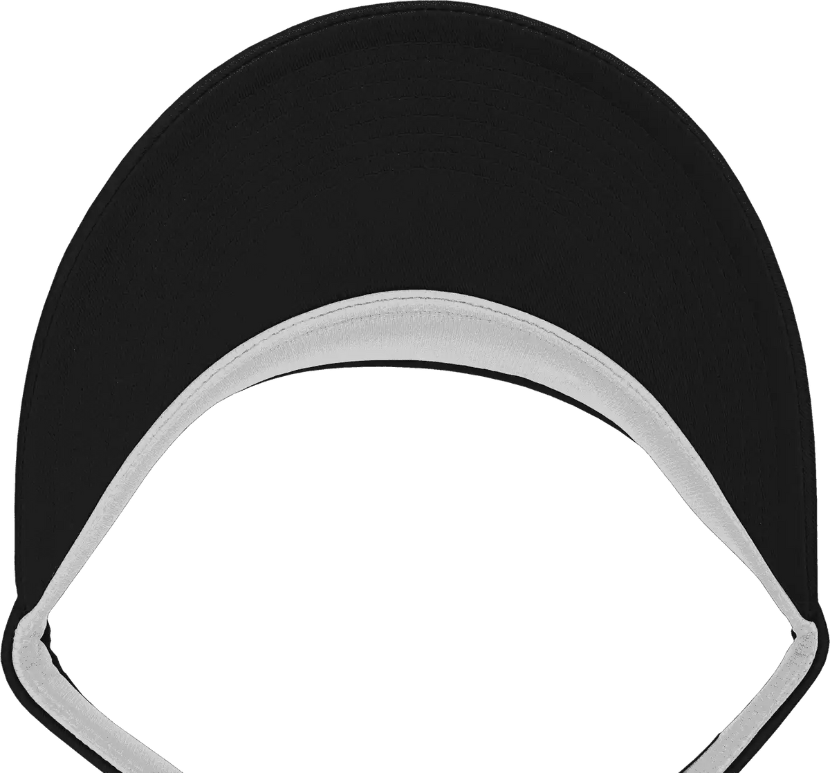 Decky 3015 High Profile Cotton Visor - Black - one Size Fits Most