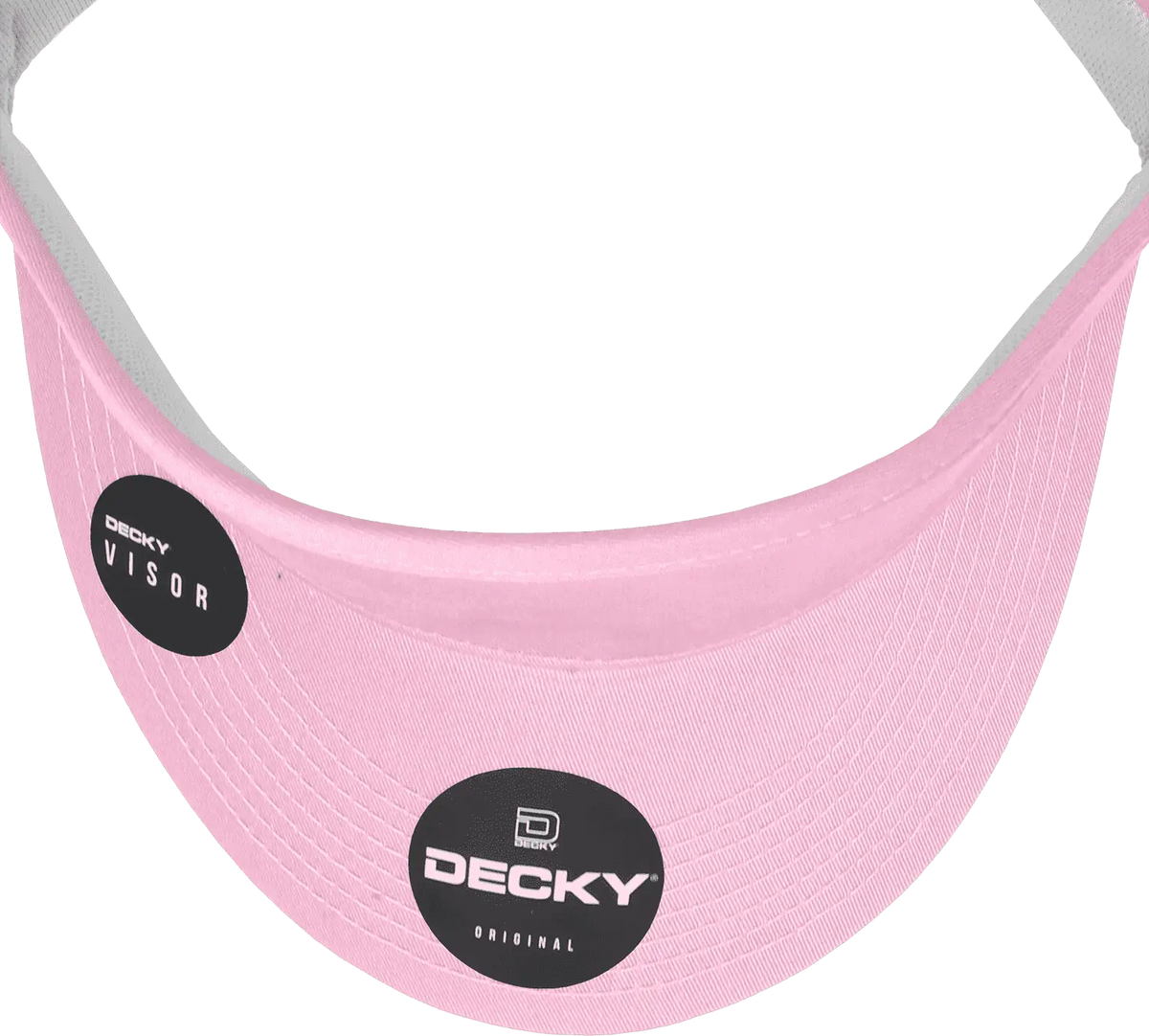 Decky 3015 High Profile Cotton Visor - Pink