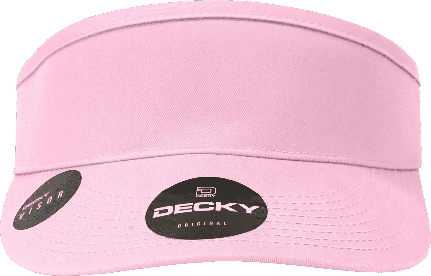 Decky 3015 High Profile Cotton Visor - Pink - one Size Fits Most