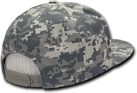 Decky 360 Ripstop Snapback Cap - Army Digicam - one Size Fits Most
