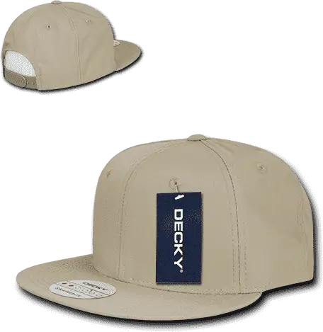 Decky 360 Ripstop Snapback Cap - Khaki