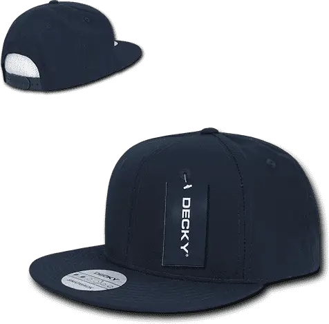 Decky 360 Ripstop Snapback Cap - Navy
