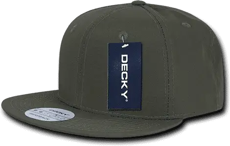 Decky 360 Ripstop Snapback Cap - Olive Drab