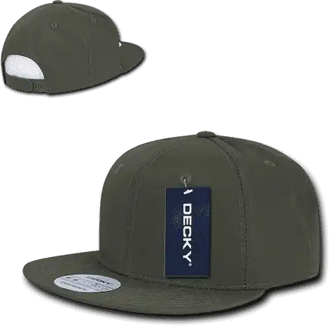 Decky 360 Ripstop Snapback Cap Olive Drab / one Size Fits Most