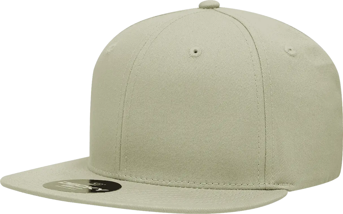 Decky 361 Cotton Snapback Cap - Khaki