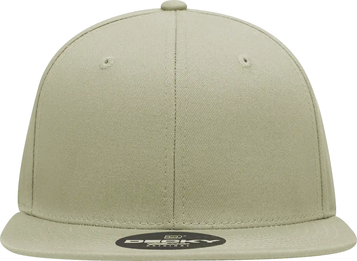Decky 361 Cotton Snapback Cap - Khaki - one Size Fits Most