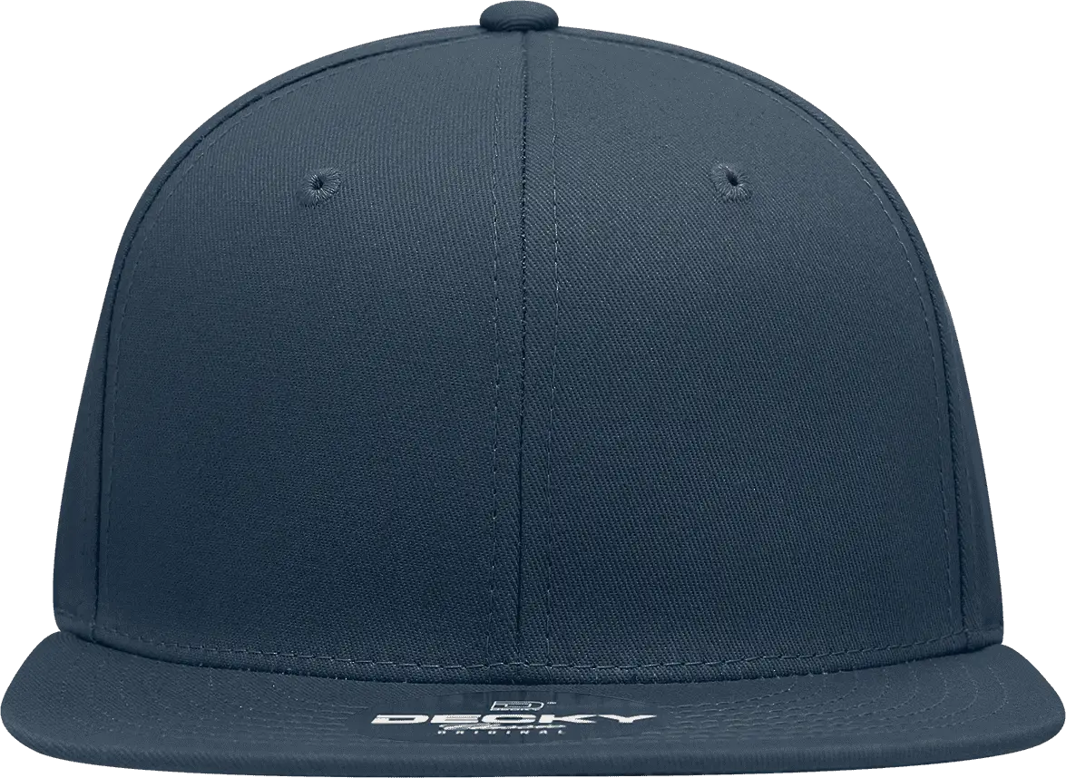 Decky 361 Cotton Snapback Cap - Navy