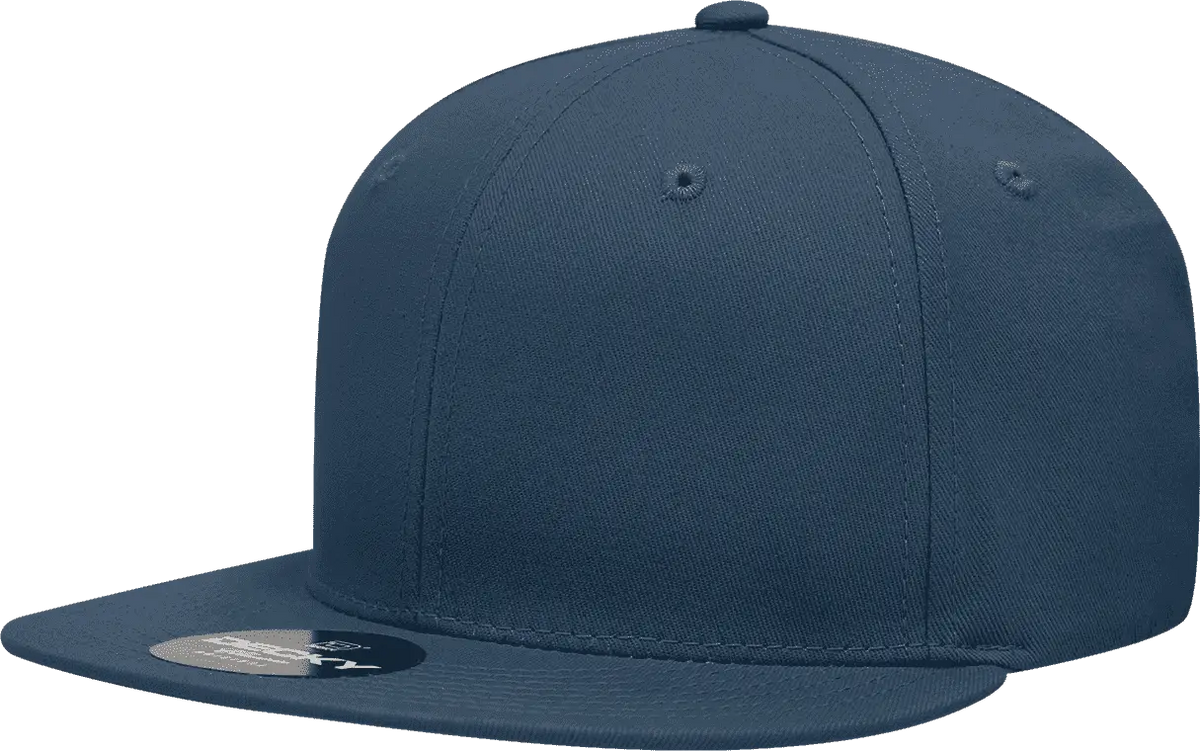 Decky 361 Cotton Snapback Cap - Navy